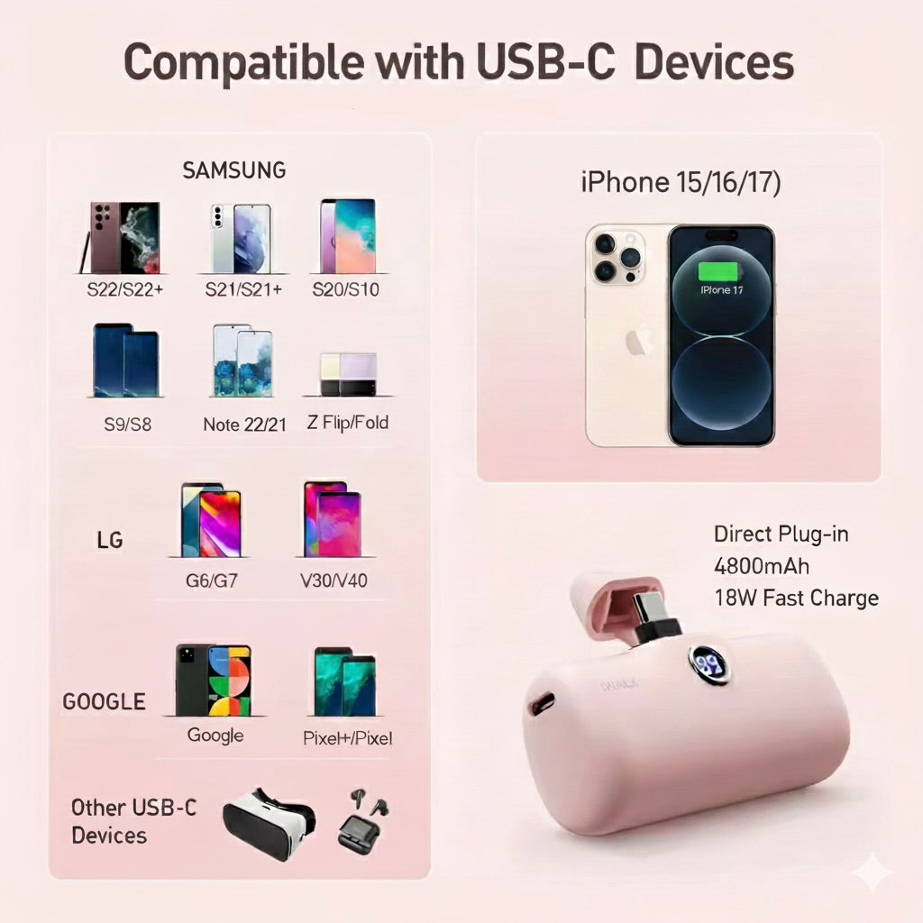 SnapCharge Capsule Powerbank